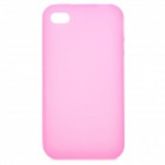 Capa de Silicone Pink - iPhone 4