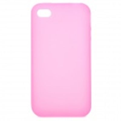Capa de Silicone Pink - iPhone 4
